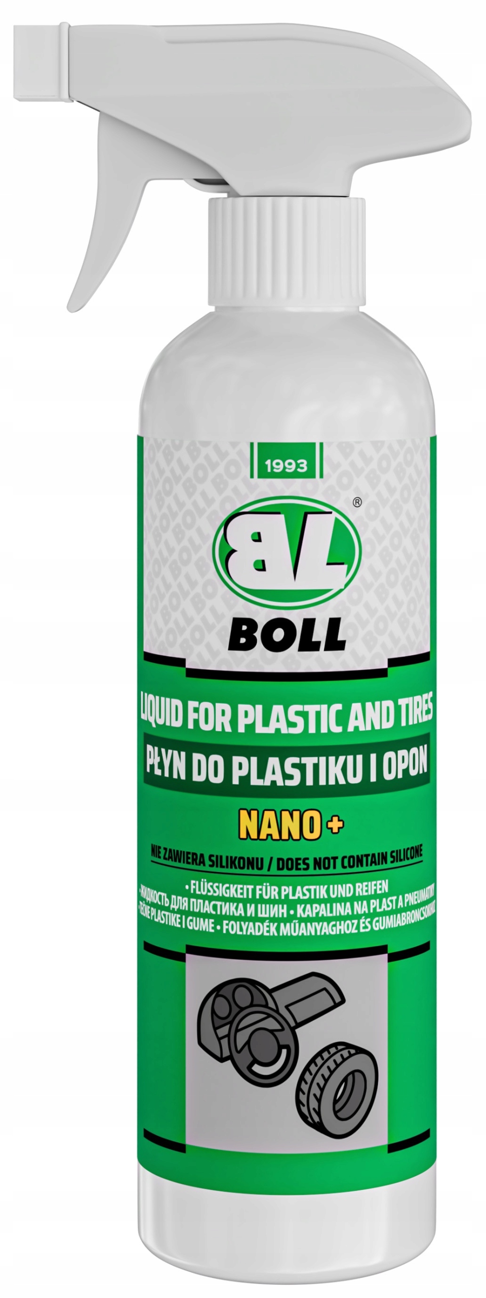 Boll Płyn do plastiku i opon 500ml środek do pielęgnacji i konserwacji