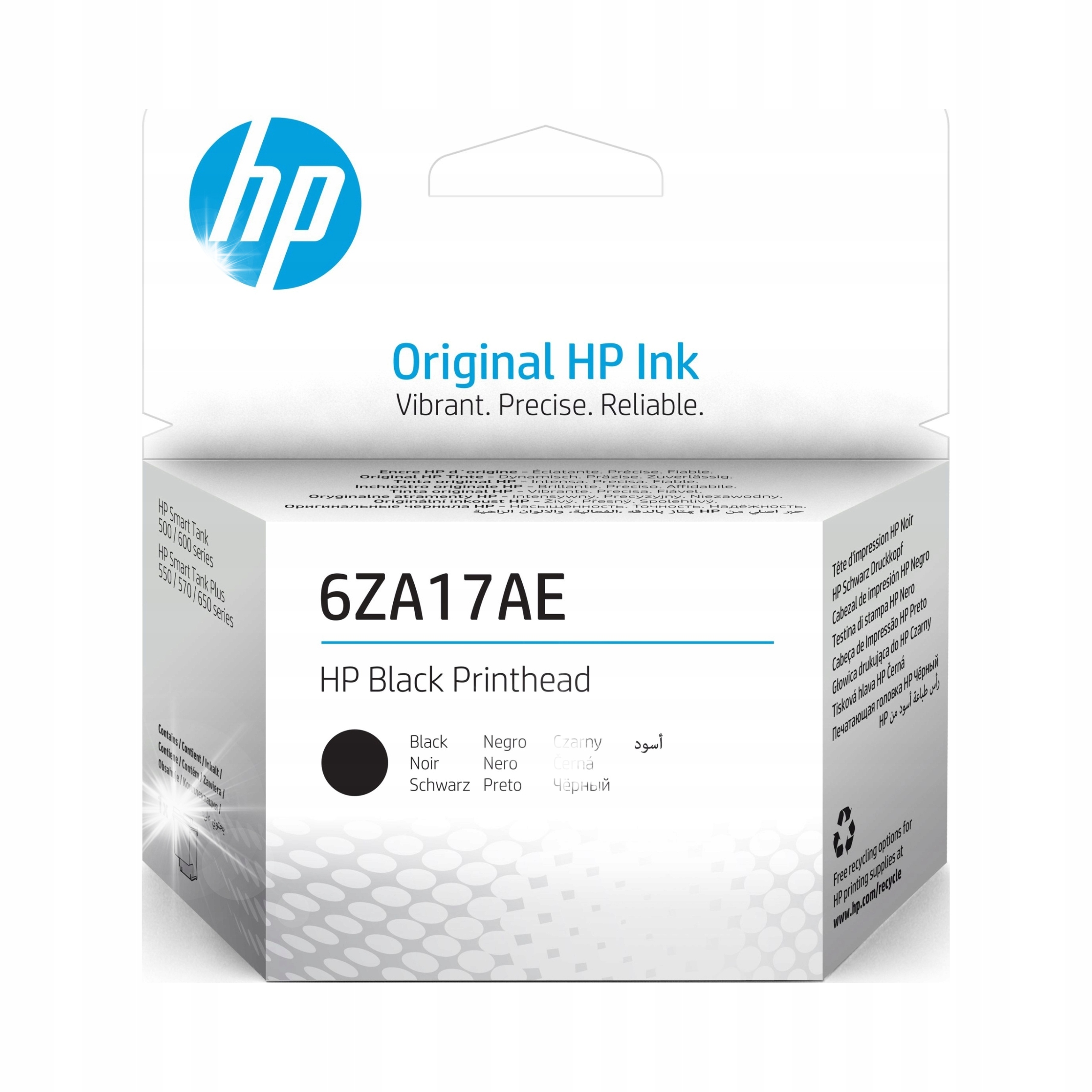 Печатающая головка HP 6za17ae Black