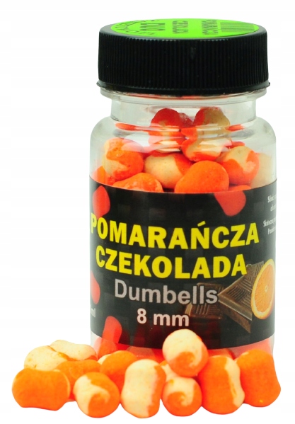 POMARAŃCZA CZEKOLADA DUO DUMBELLS MCKARP 8mm LIMIT
