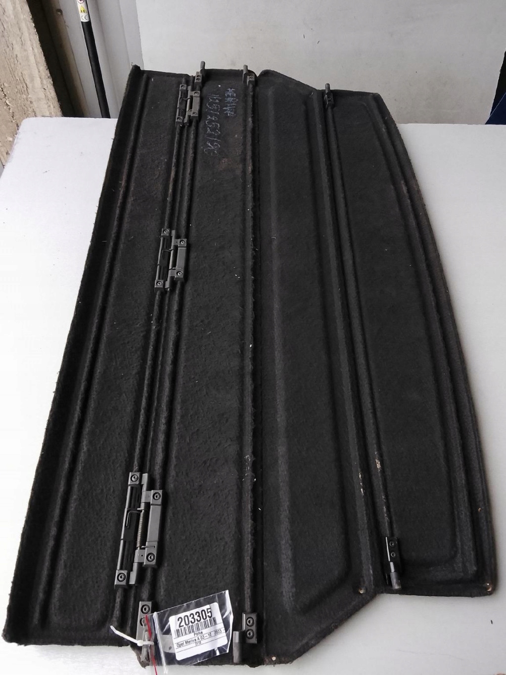 Półka bagażnika Opel Meriva A