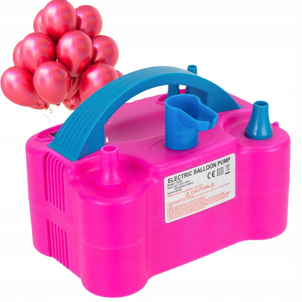 POMPKA ELEKTRYCZNA DO BALONÓW Wydajna Szybka Mocna NIE TRAĆ CZASU! Marka inny