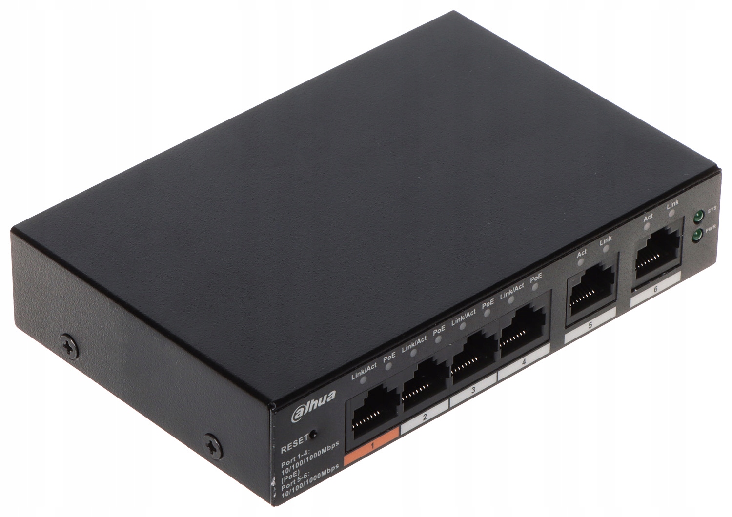 Switch Poe CS4006-4GT-60 4-PORTOVÝ Dahua