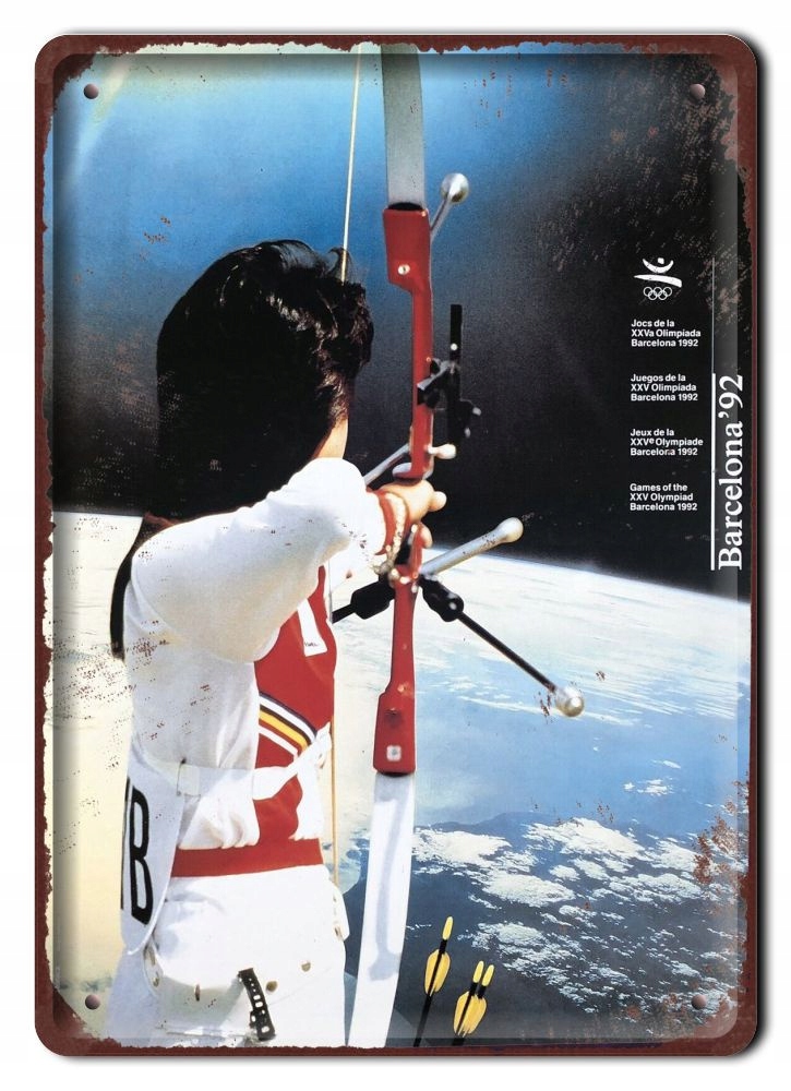 Olimpiada Mundial Plakat Metalowy #16699