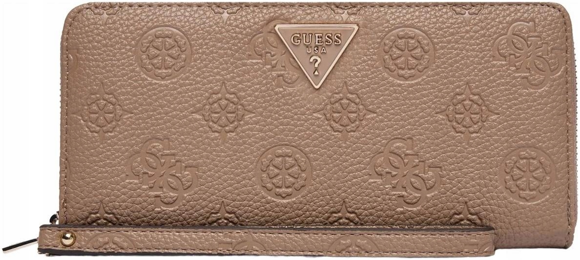Dámská peněženka Guess SWPD98 88146 Dko Monogram Šedobéžová