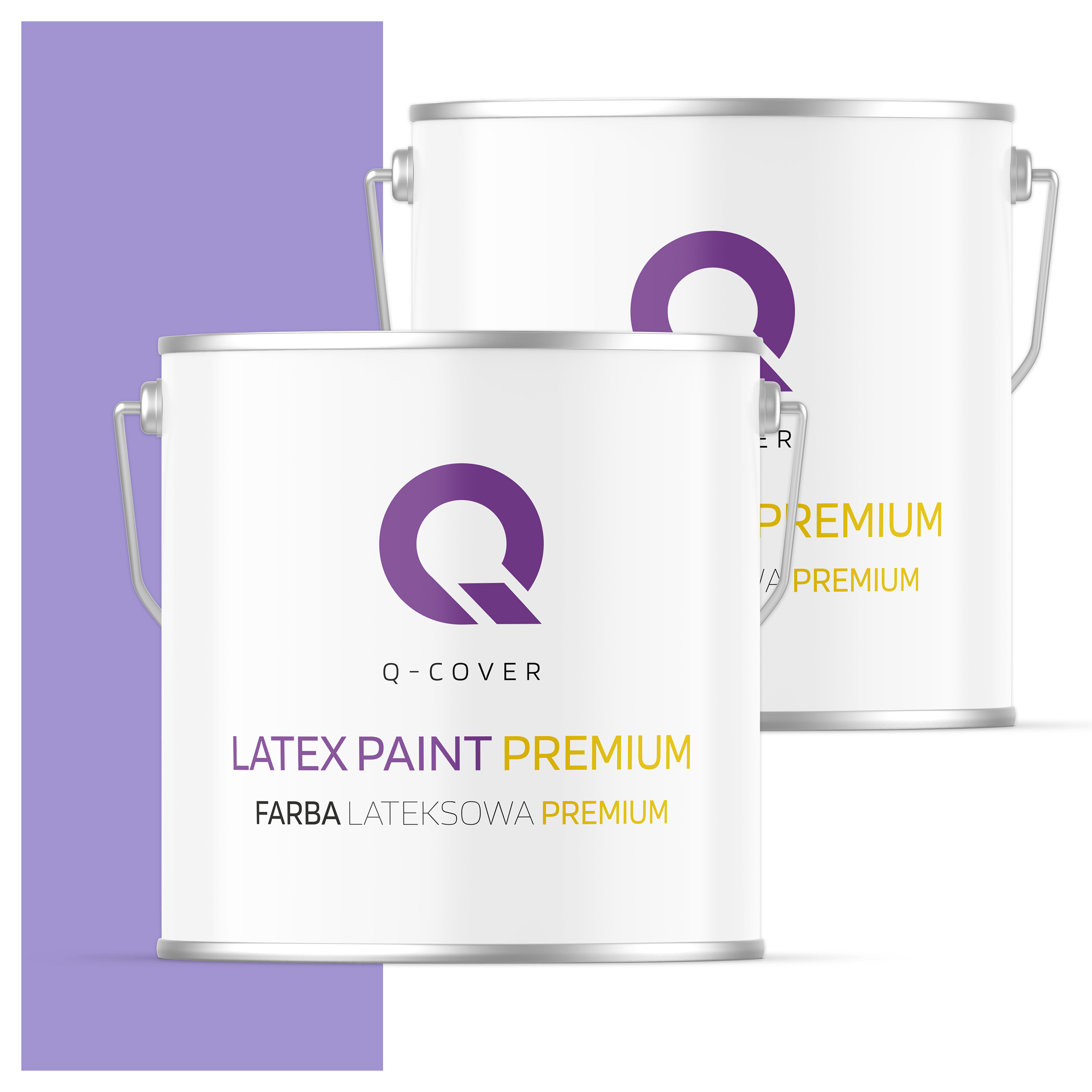 Umývateľná farba na steny stropov 5L Hlboká matná Fialová H2733