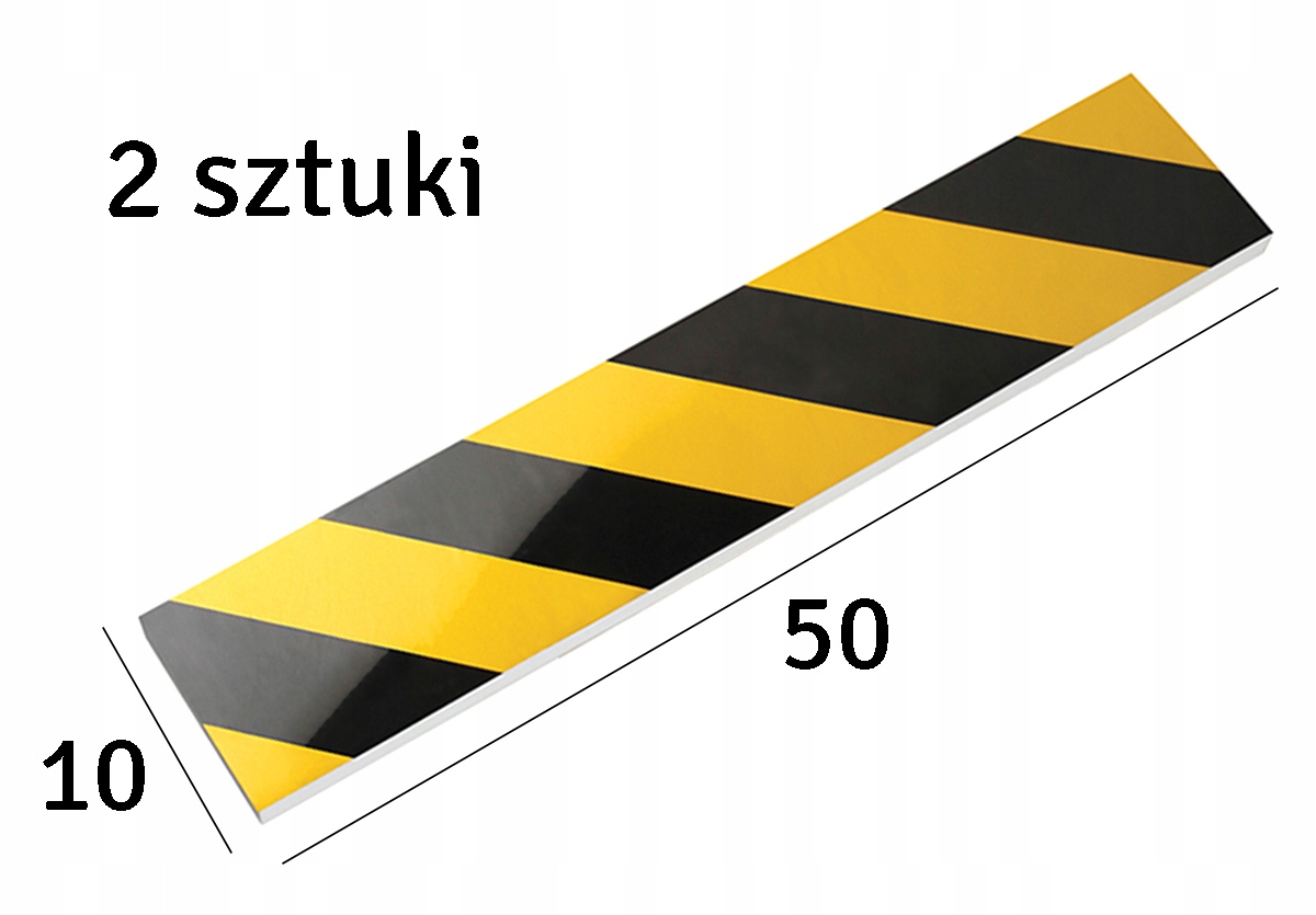 ODBOJNIK OCHRANIACZ NA ŚCIANĘ DO DRZWI GARAŻU AUTA MATA OCHRONNA 50 AG566C Kod producenta APT_AG566C