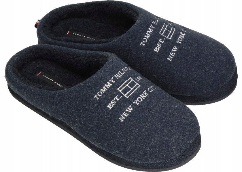 Tommy Hilfiger Domácí FM0FM04221 39/40 Hilfiger Felt Homeslipper