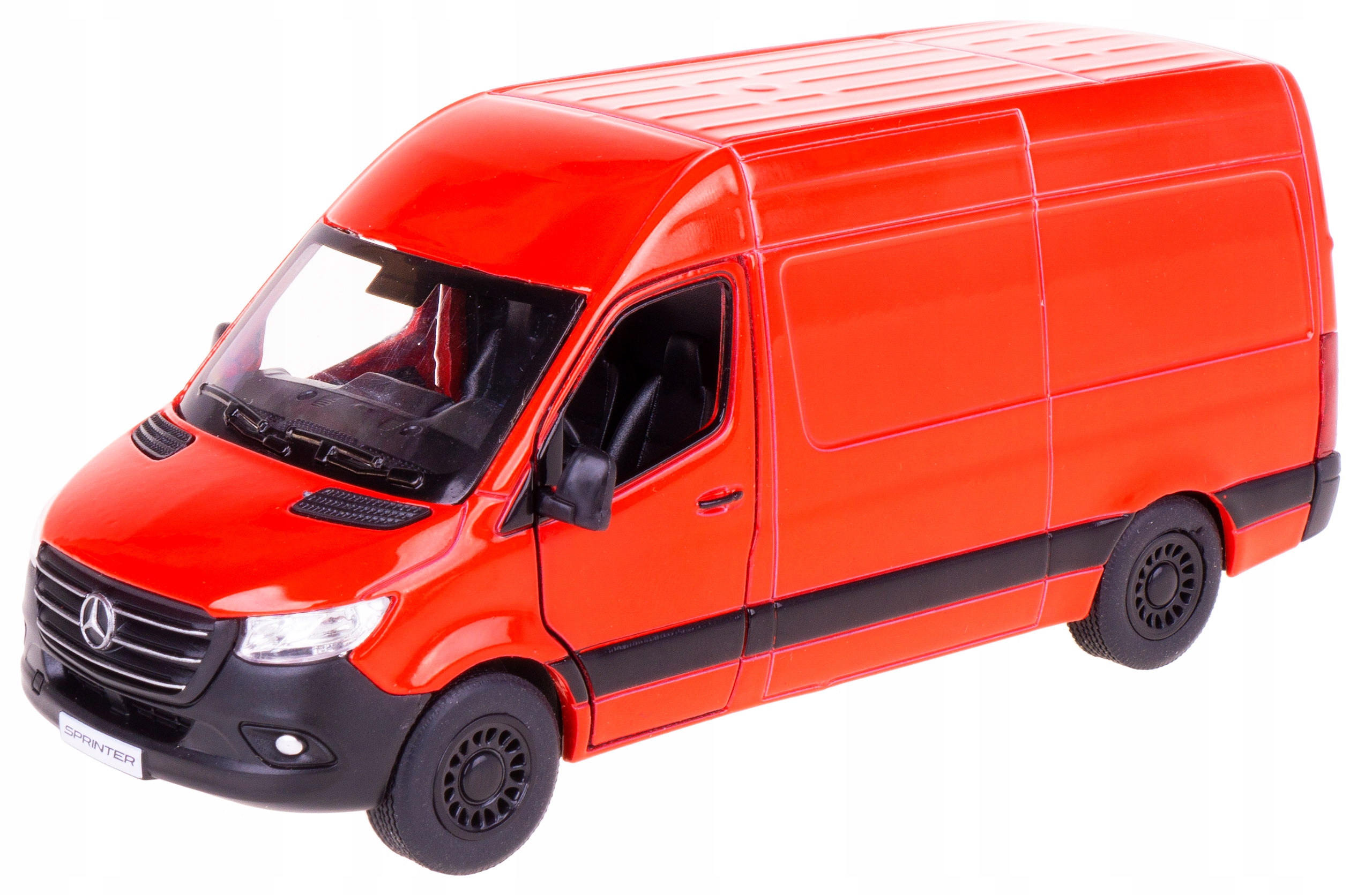 MERCEDES-BENZ SPRINTER MODEL METALOWY KINSMART CZERWONY 1:48 Rodzaj pojazdu samochód osobowy