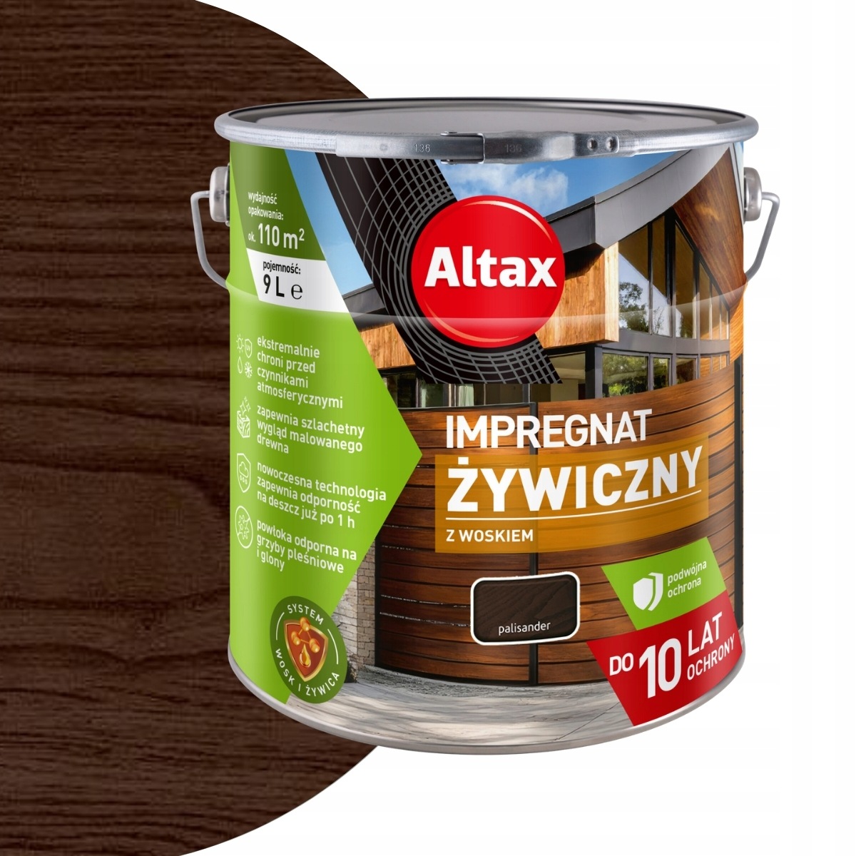 Altax Impregnát pryskyřičný 9L Palisander