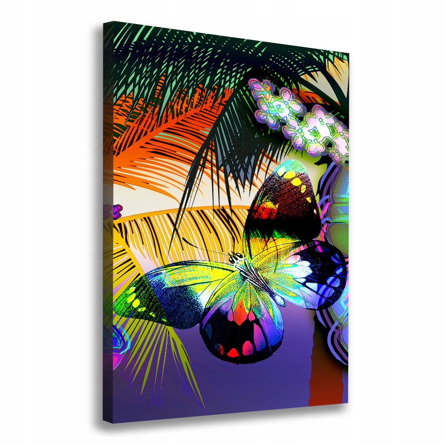 

Foto obraz na płótnie Kolorowe kwiaty 70x100 cm