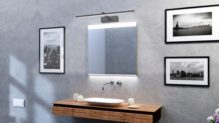 Kinkiet łazienkowy LED LAMPA NAD LUSTRO 12W50cm Maksymalna moc pojedynczego źródła światła 12 W