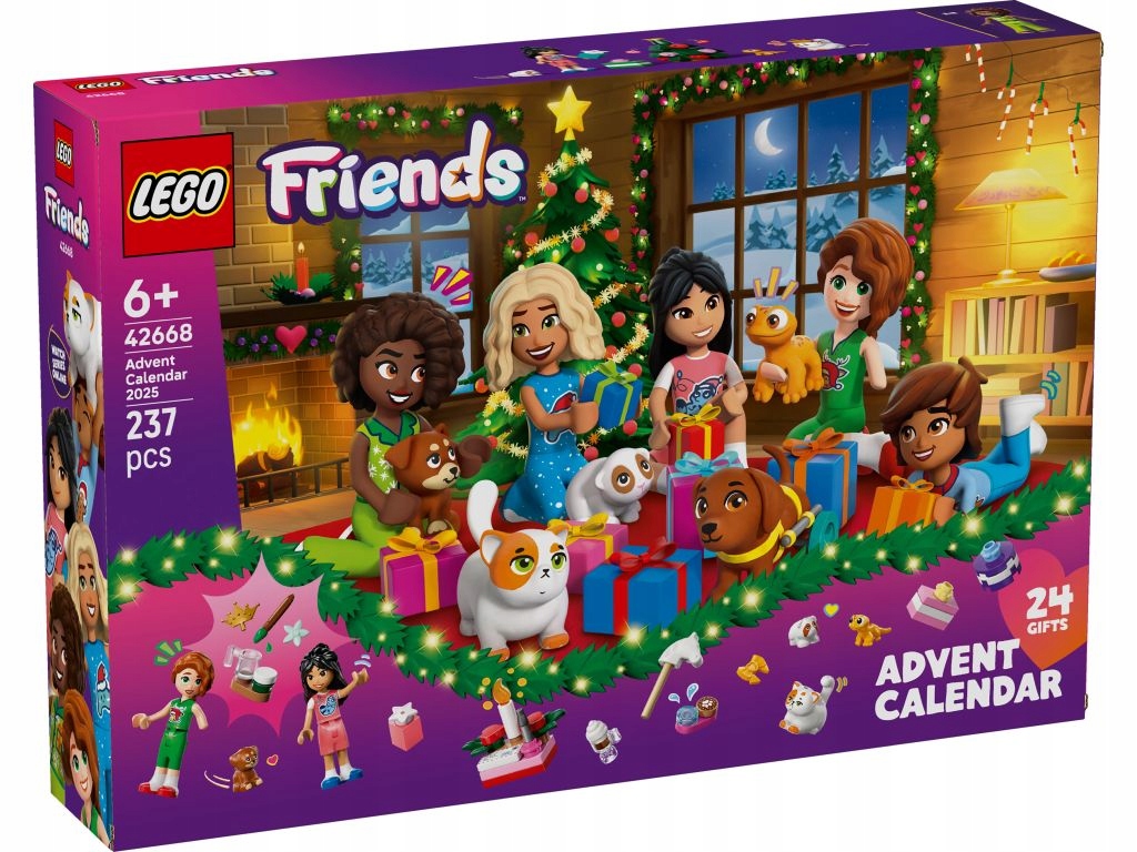 Lego 42668 Friends Adventní kalendář 2025