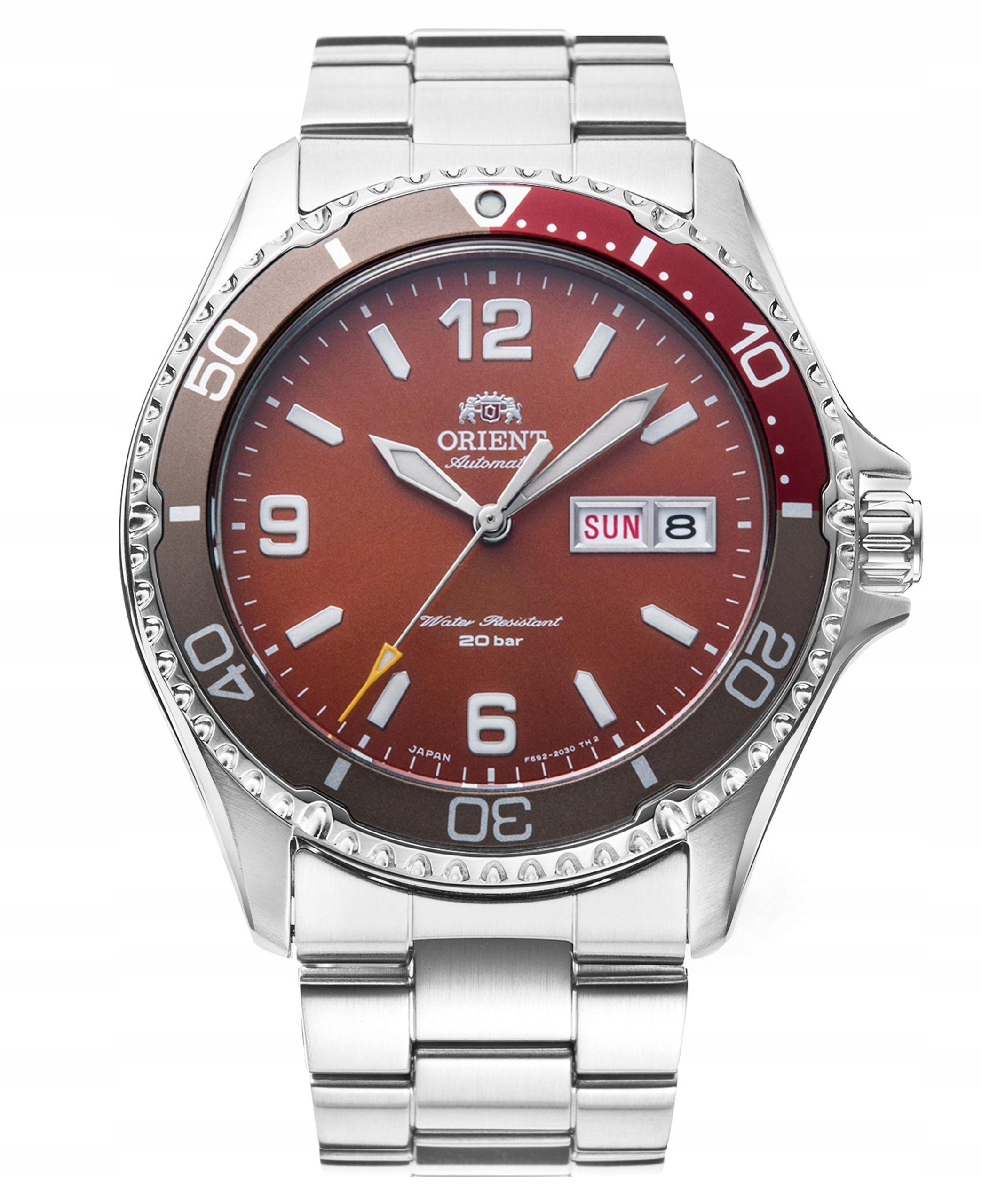 Nový Originální Pánské Hodinky Orient Mako Kamasu RA-AA0820R19B Automat
