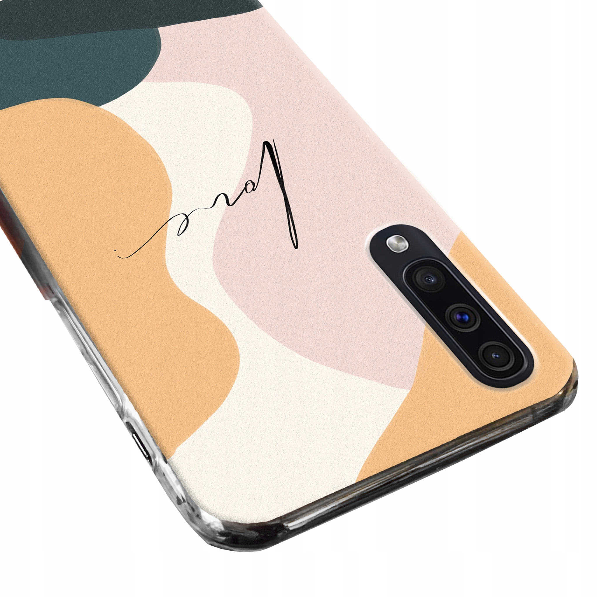

etui case do Samsung A70 wzory + Szkło