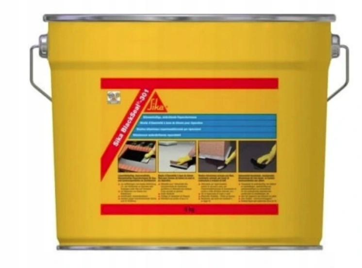 SZPACHLA DEKARSKA SIKA BLACKSEAL 301 5KG