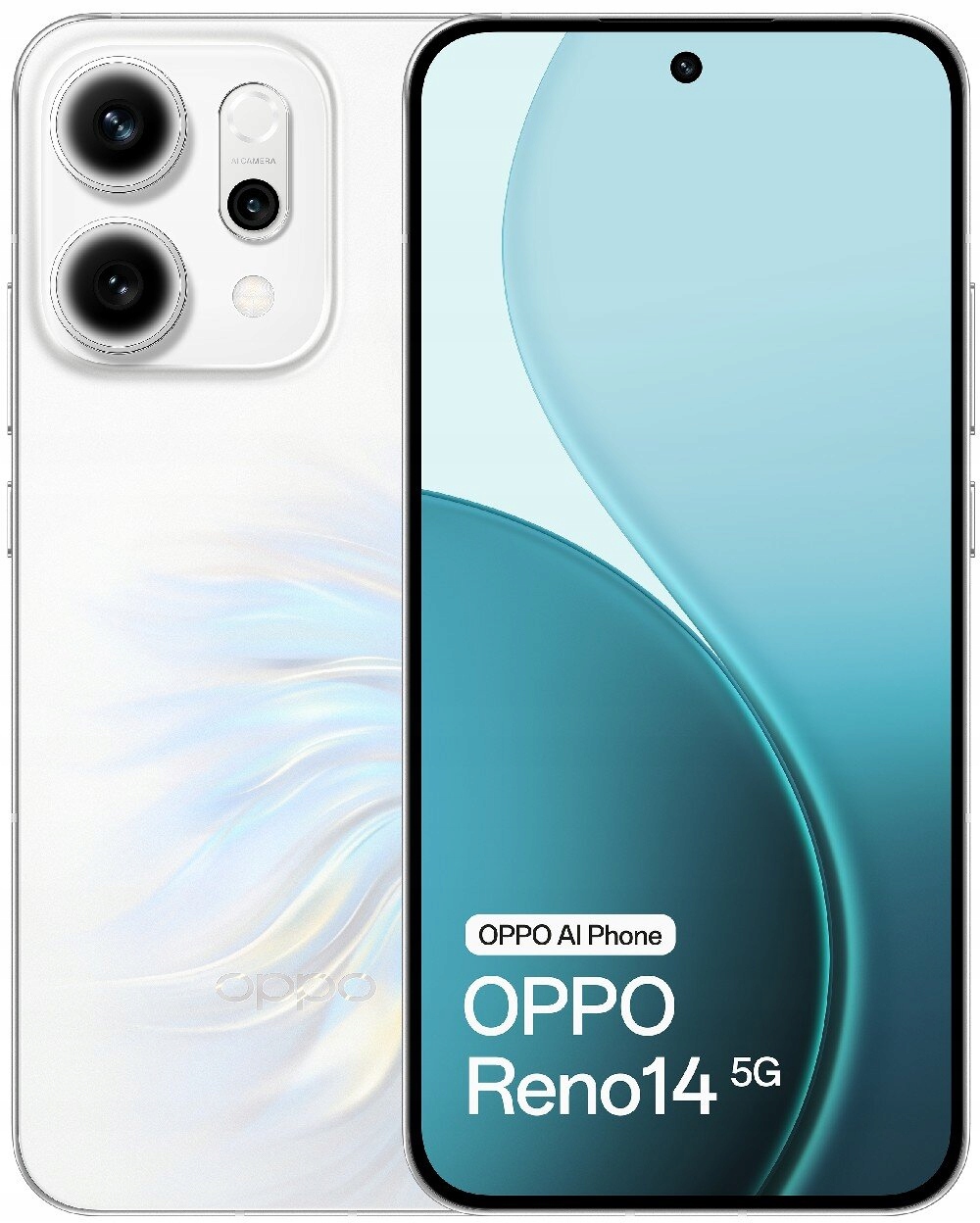 Oppo Reno 14 5G Smartfón 12/512GB Nfc Dual Sim Ai Biely