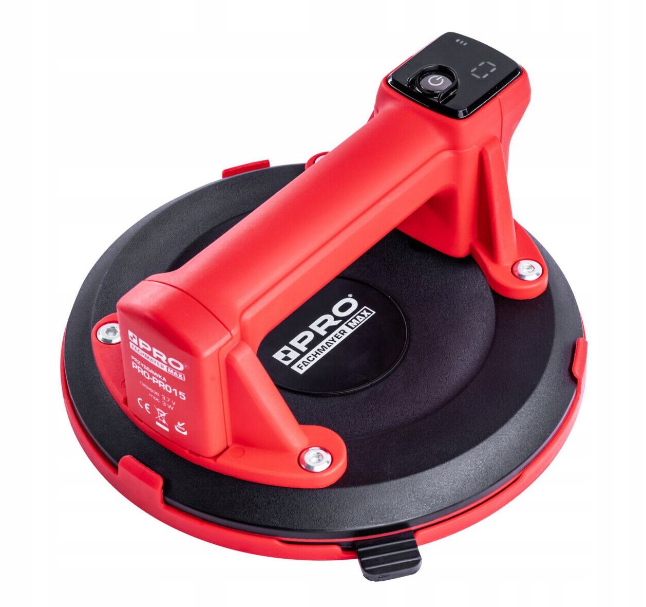 Uchwyt do szyb i płytek przyssawka próżniowa akumulatorowa 150kg PRO-PR015