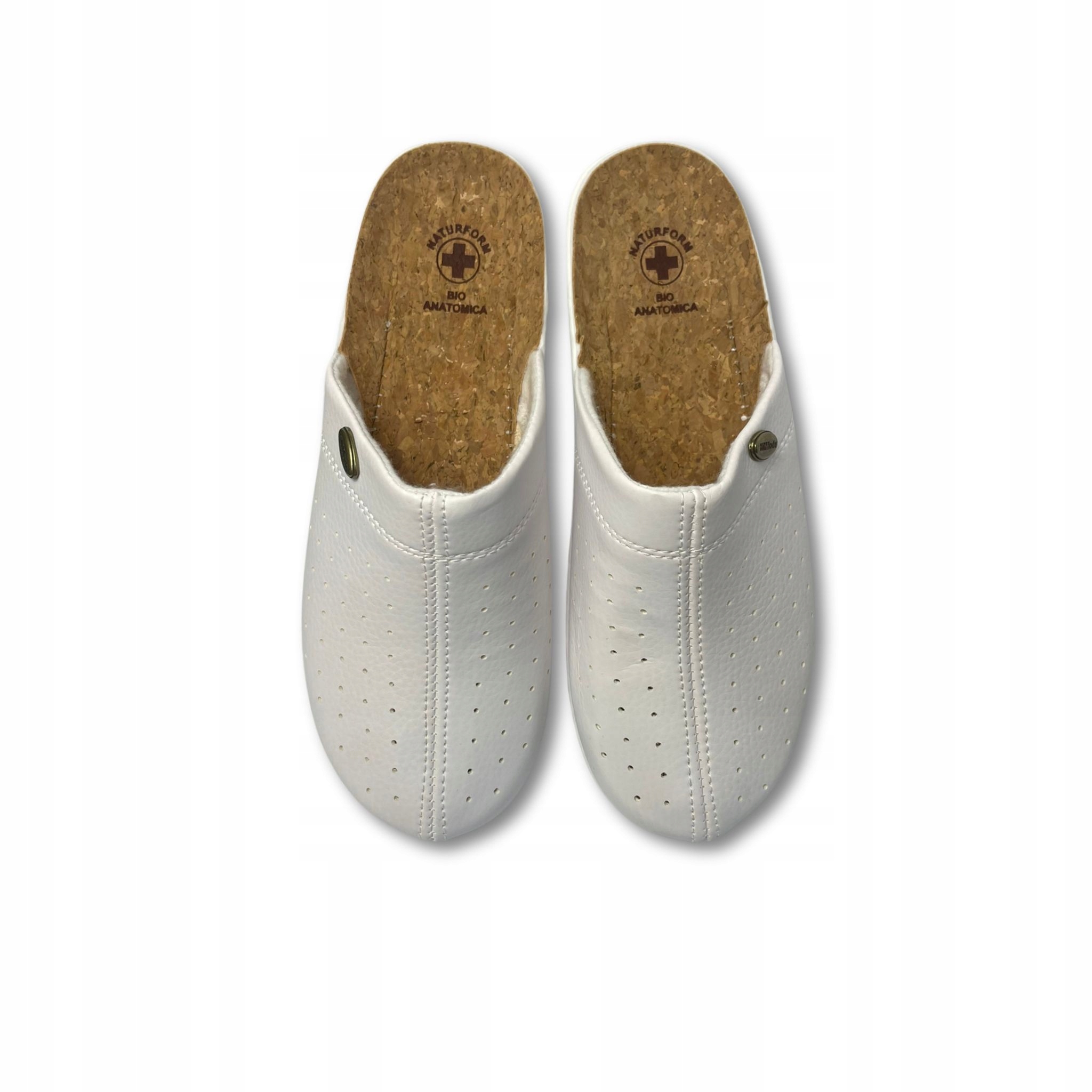 KLAPKI ORTOPEDYCZNE DAMSKIE MEDYCZNE SANITARNE BUTY KOREK WYGODNE DO PRACY Długość wkładki 24 cm