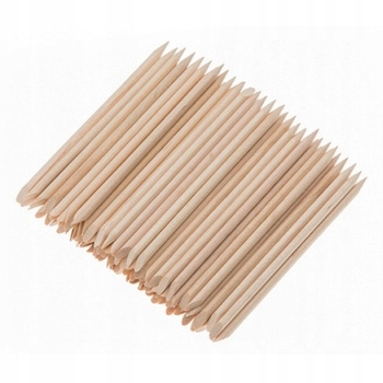Patyczki drewniane do manicure 11,5cm - 100 szt
