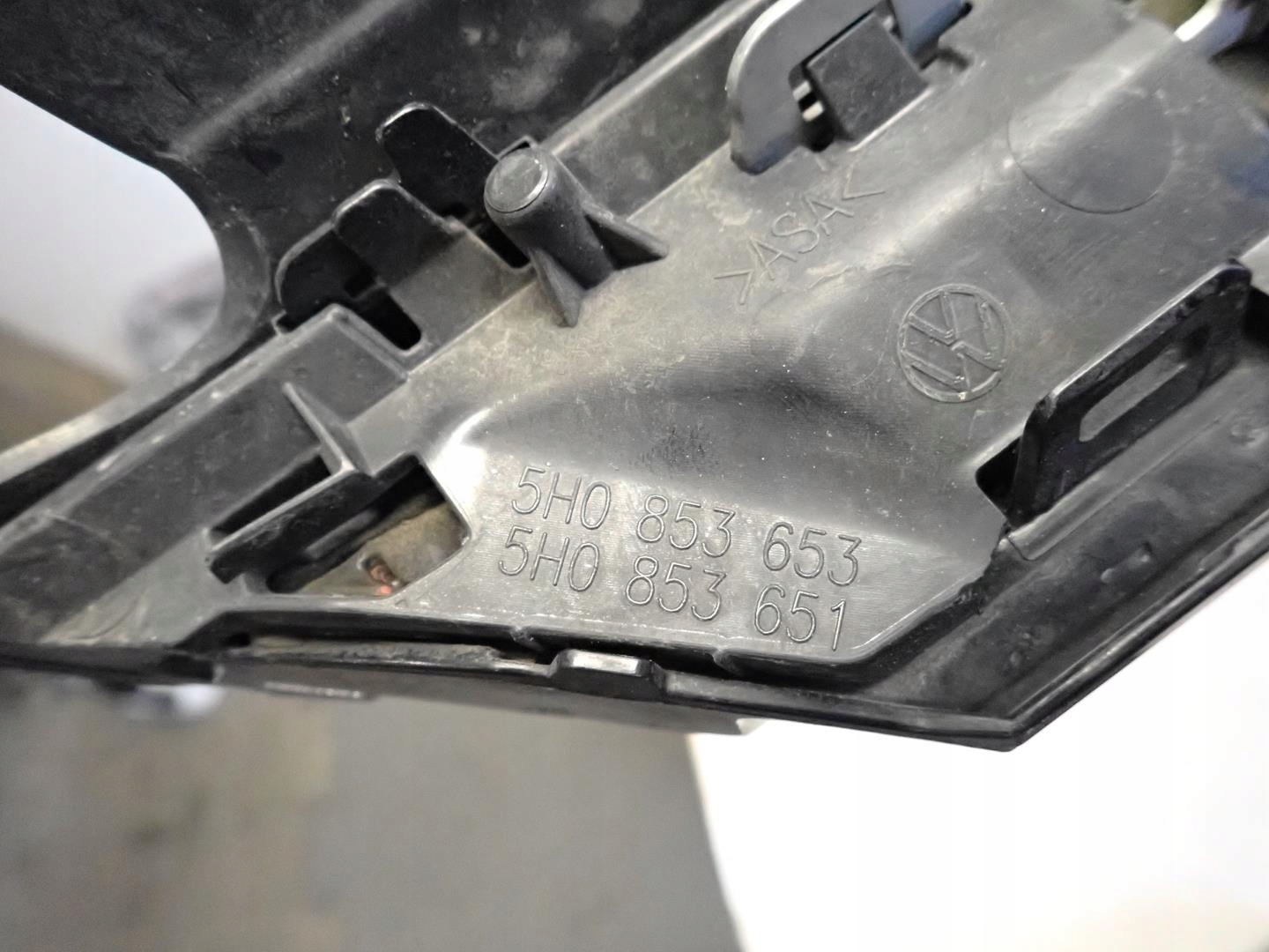 Grill VW GOLF VIII LED 2020- plus radar 5H0853651
