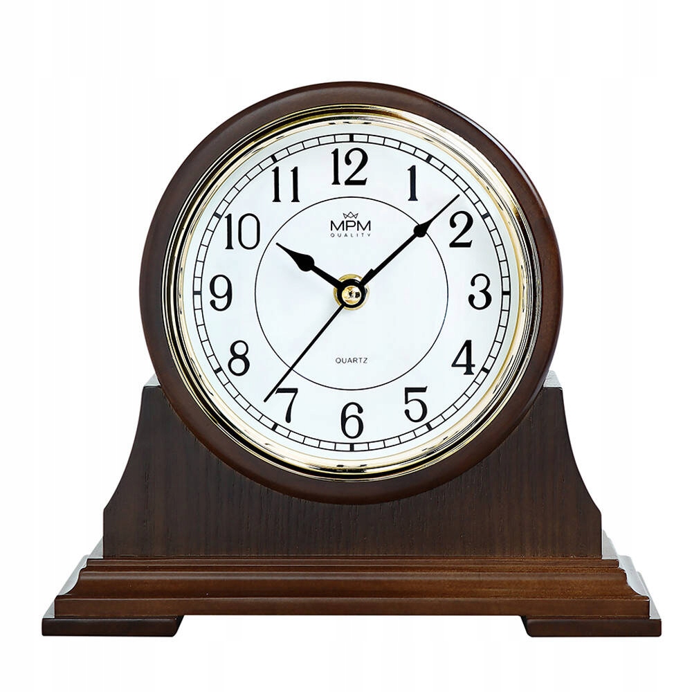 Čitateľné Drevené Krbové Hodiny Mpm E03.3887.54.A 23x21 cm