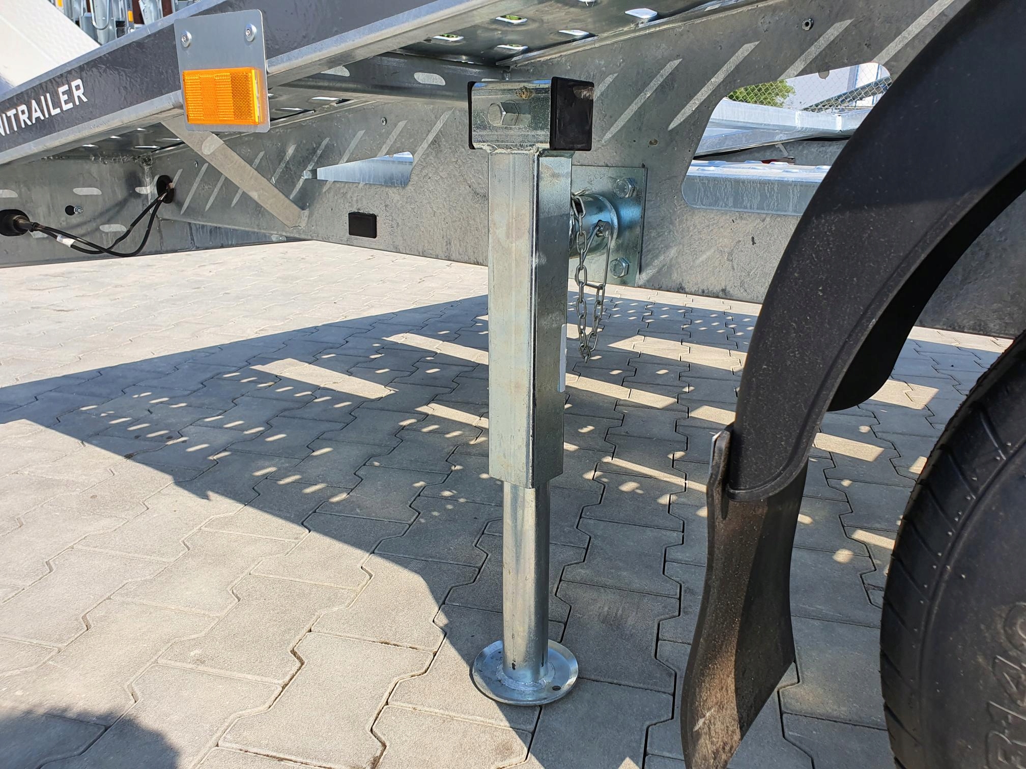 Podpora wysuwana korbowa WINTERHOFF do przyczepy lawety 1300kg Marka Winterhoff