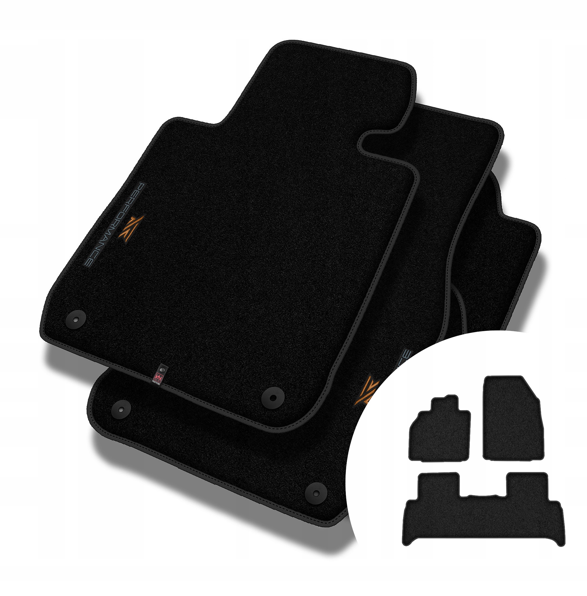 Velúrové koberčeky Performance Premium pre Renault Grand Scenic II 2009-2016