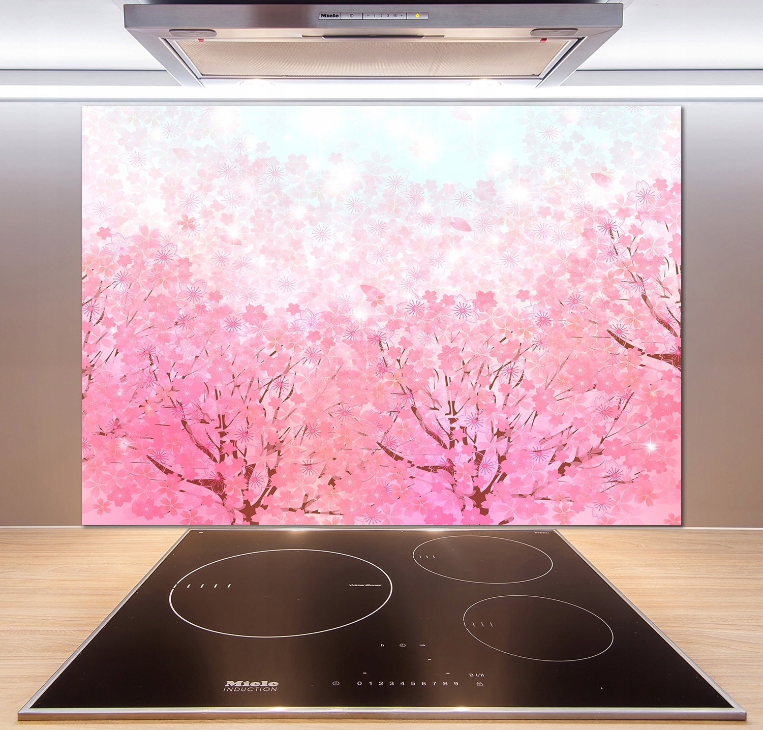 

Panel dekor szkło Kwiaty wiśni 100x70 cm + Klej