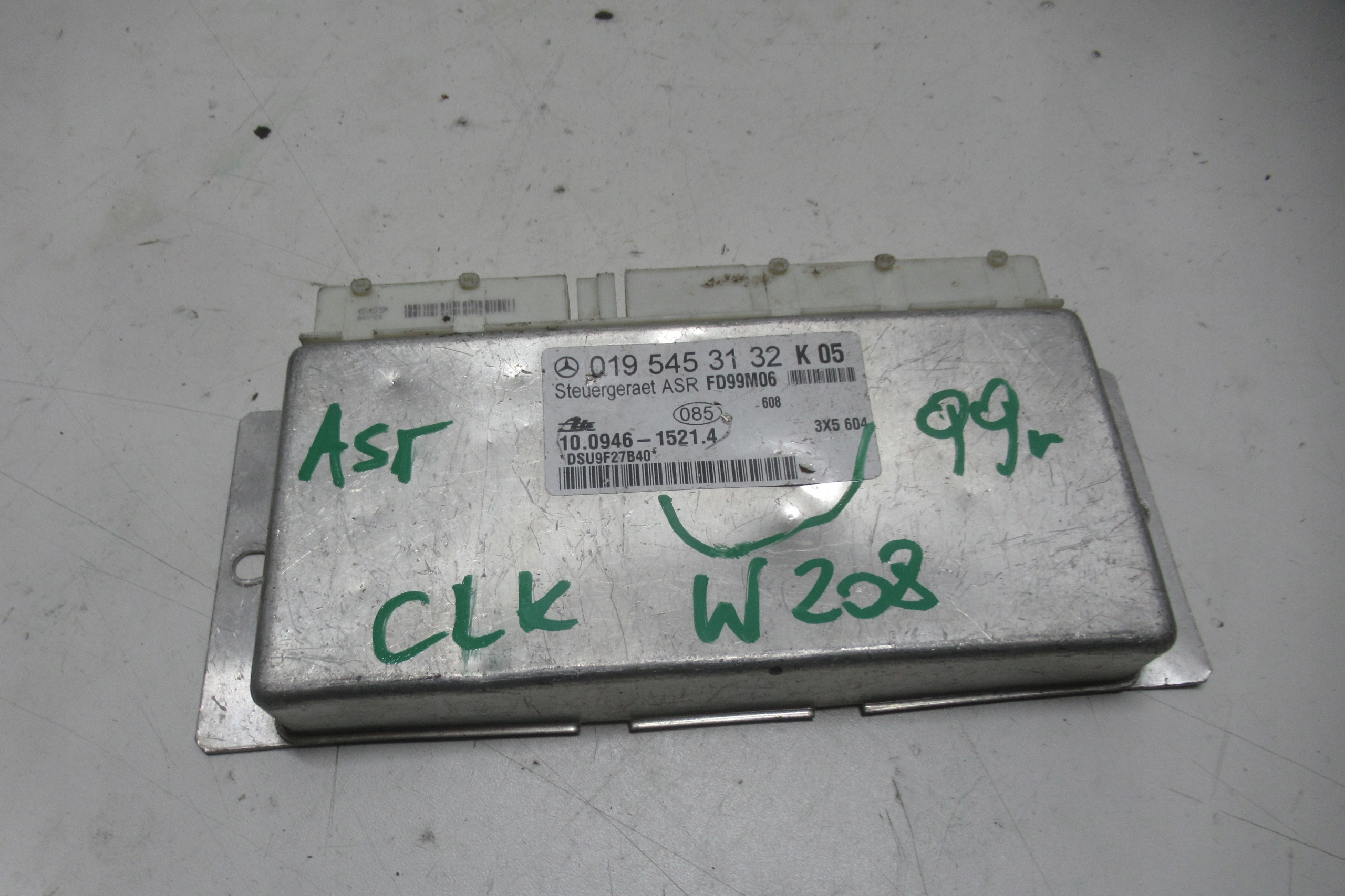 MERCEDES W208 99R computer STEROWIK 0195453132K