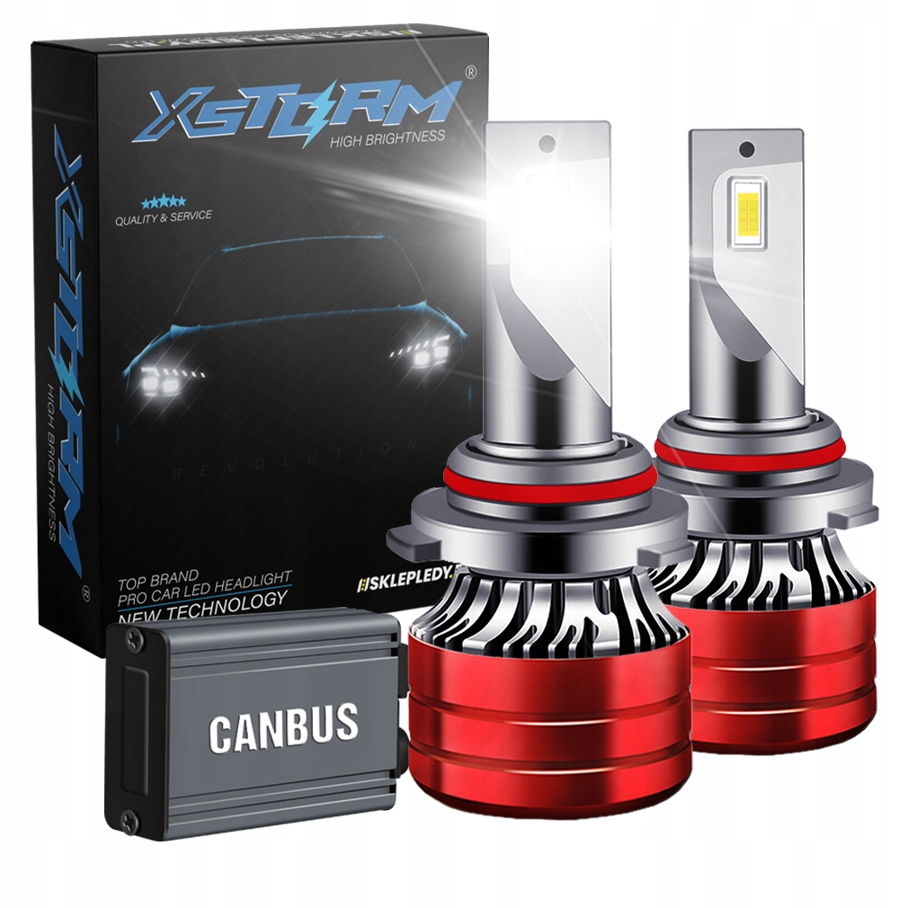 Żarówki HB4 Led Xstorm 120W 22000LM Mocne Canbus