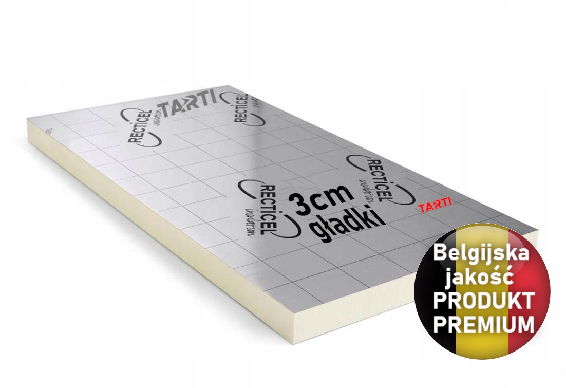 RECTICEL TERMOIZOLACJA PIR EUROTHANE SILVER 30MM