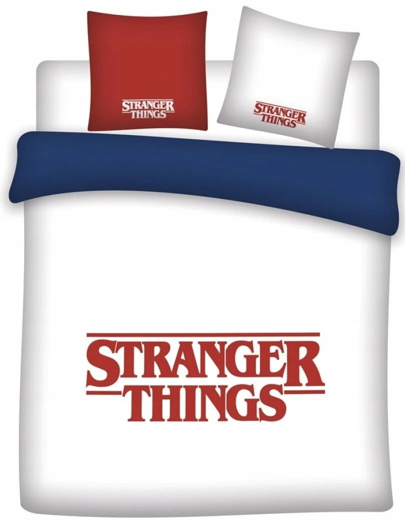 Velké Povlečení Stranger Things Netflix Povlečení Královská Velikost 240x220 Taška
