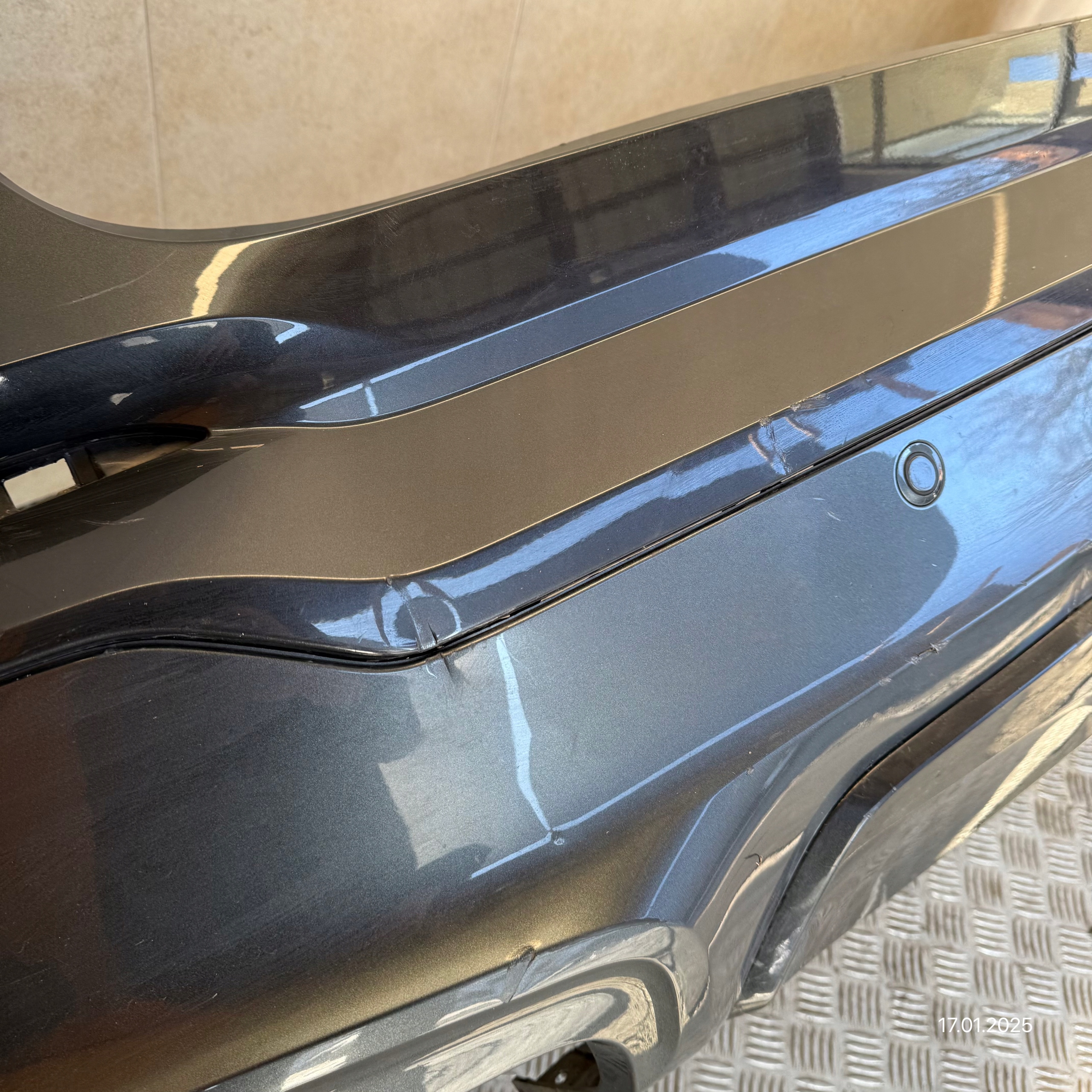 bumper rear complete BMW X4 F26 m-packet 2016 ROK 4 PDC