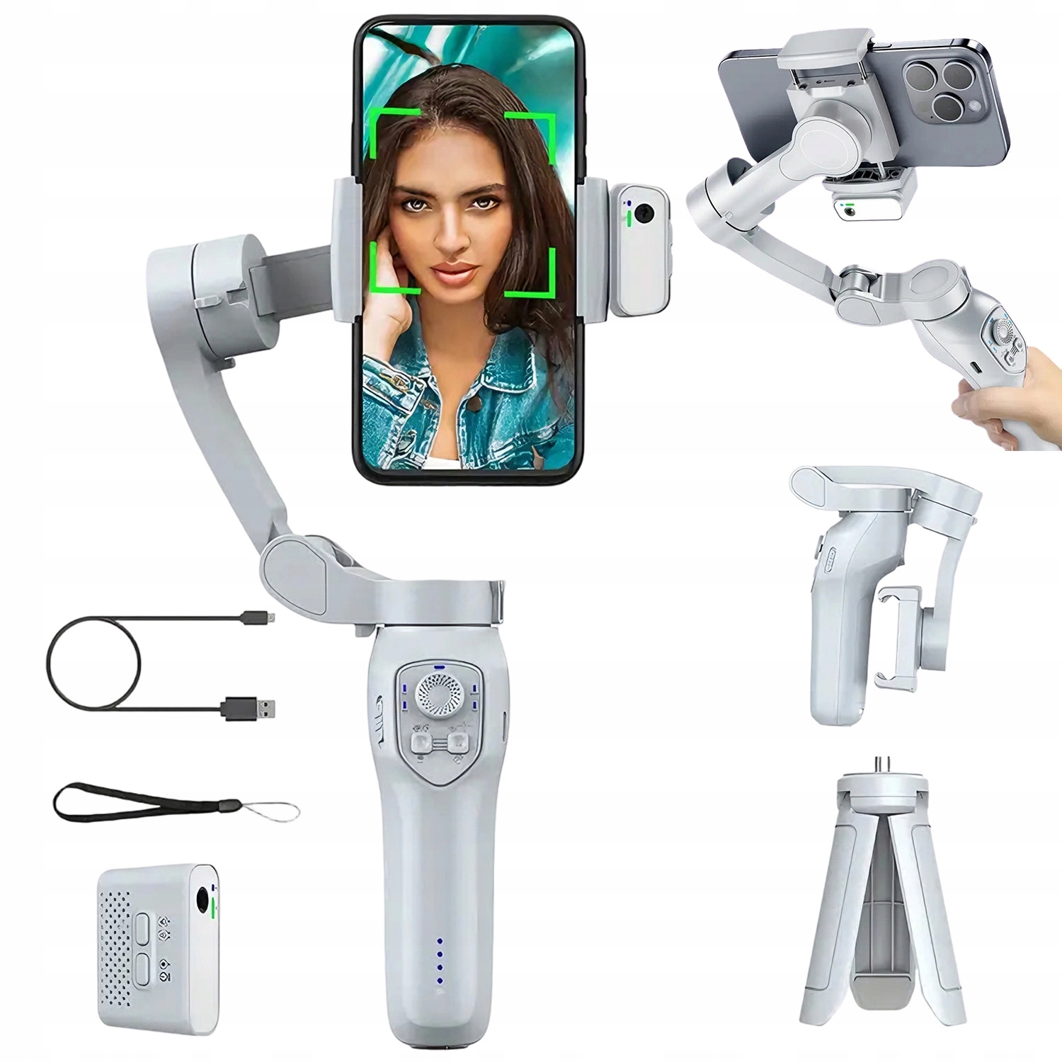 Stabilizátor Pro Smartphone S 3 Osami Provozu Aplikace Pro Ios A Android