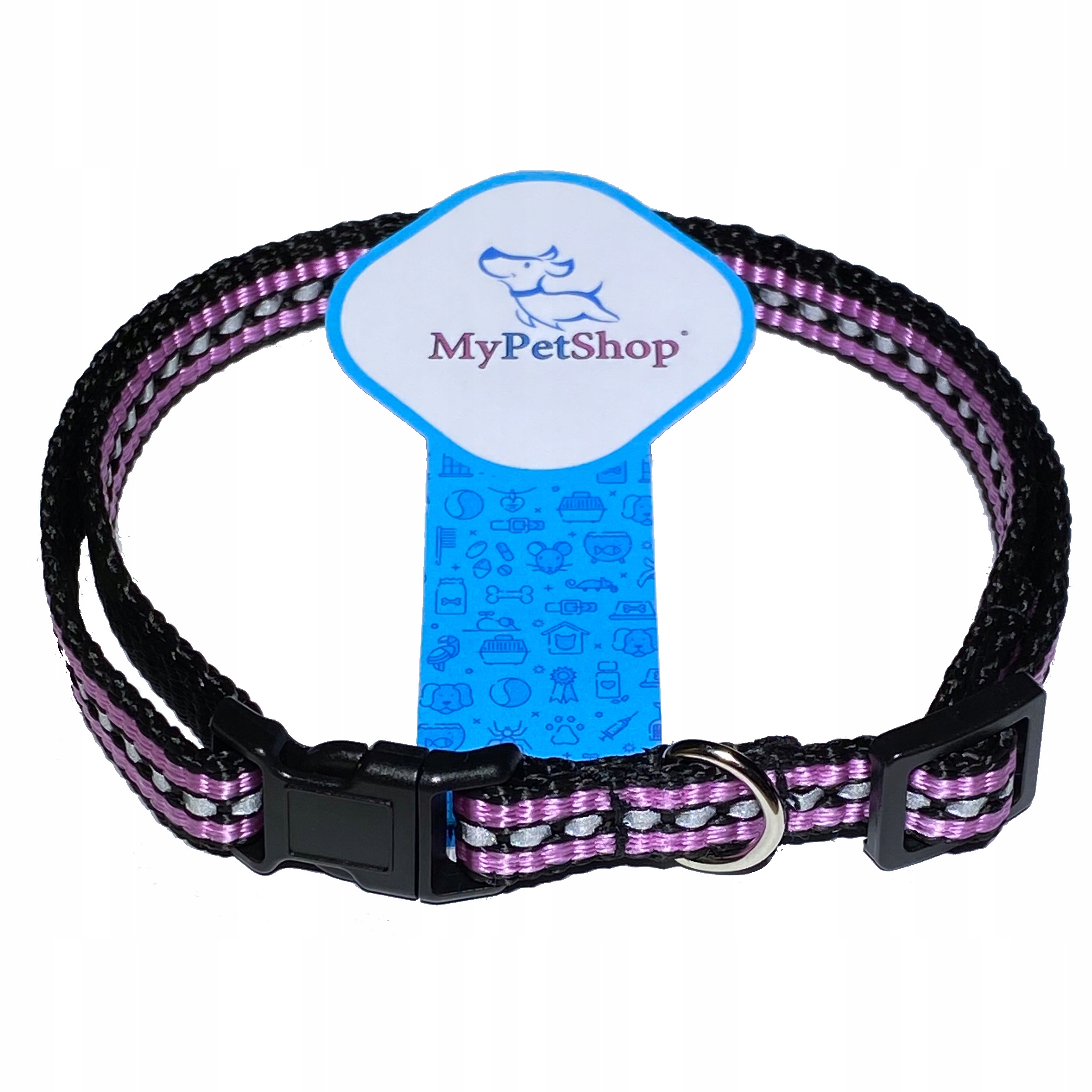 

Obroża odblaskowa dla psa/ kot 10 mm + dzwoneczek.