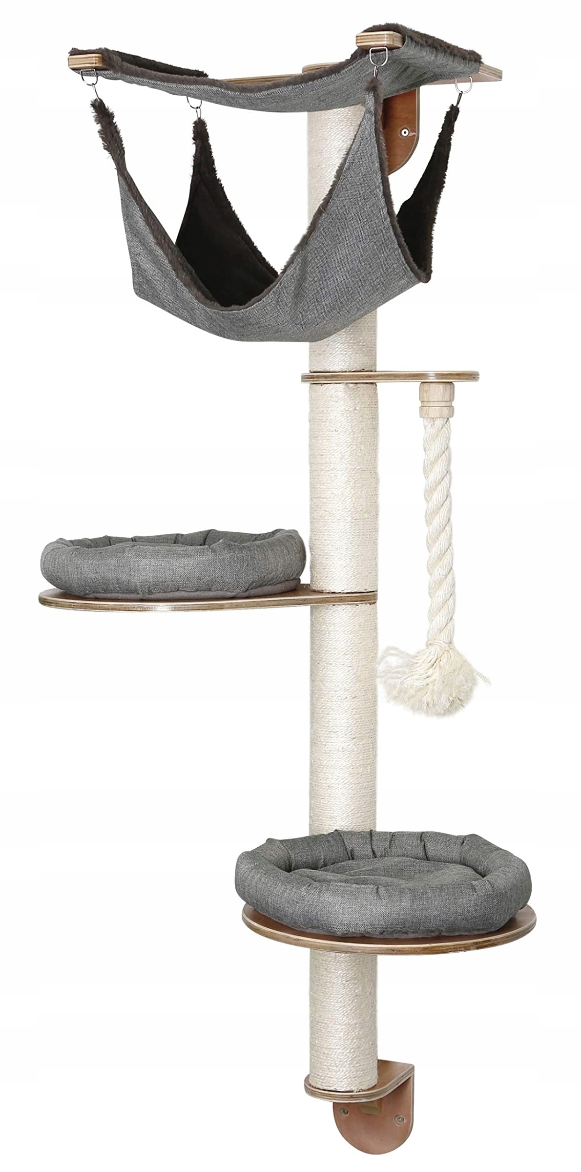 Kerbl Pet Dolomit 2.0 Tofana nástěnné škrabadlo pro kočky sisal 160 cm