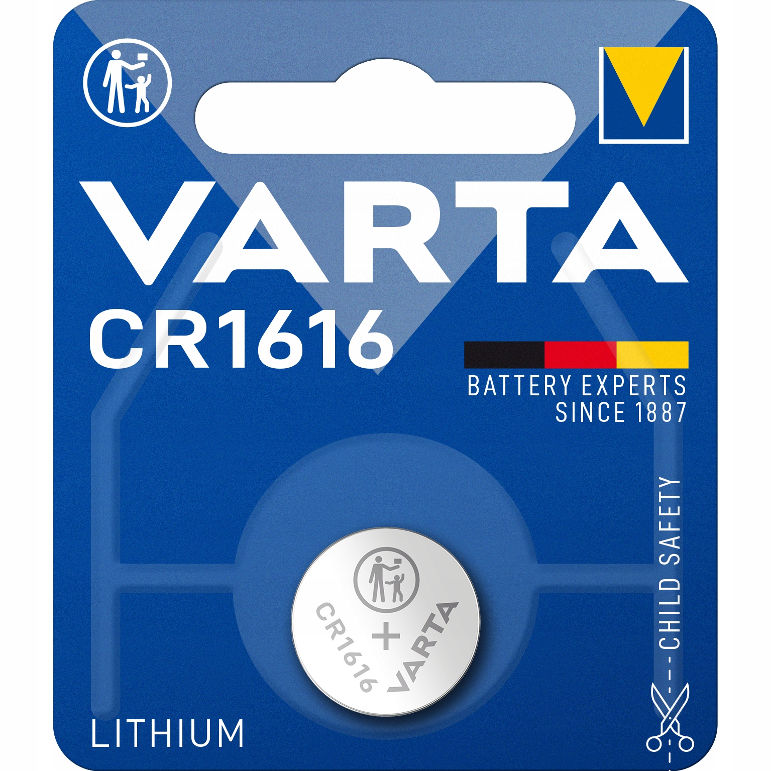 

1x Bateria Guzikowa Varta CR1616 Litowa 3V
