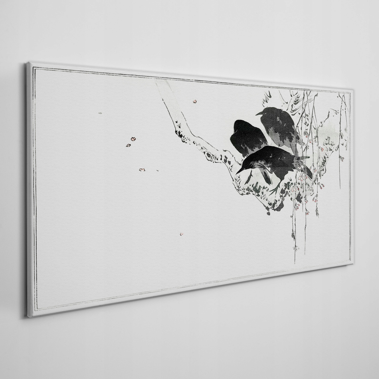 

Obraz na płótnie Gałąź zwierzęta ptaki 120x60 cm