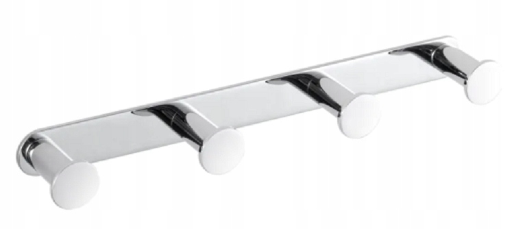 Stella lišta 4 háčky 18.0441 chrom