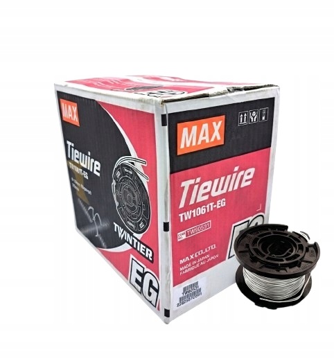 Drát pro vazač Max TW1061T-EG, vázací drát, Pozinkovaný, 1 mm 30 ks