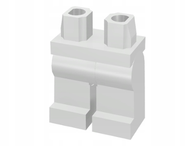 

Lego 970c00 figurka nogi biały 1 szt N