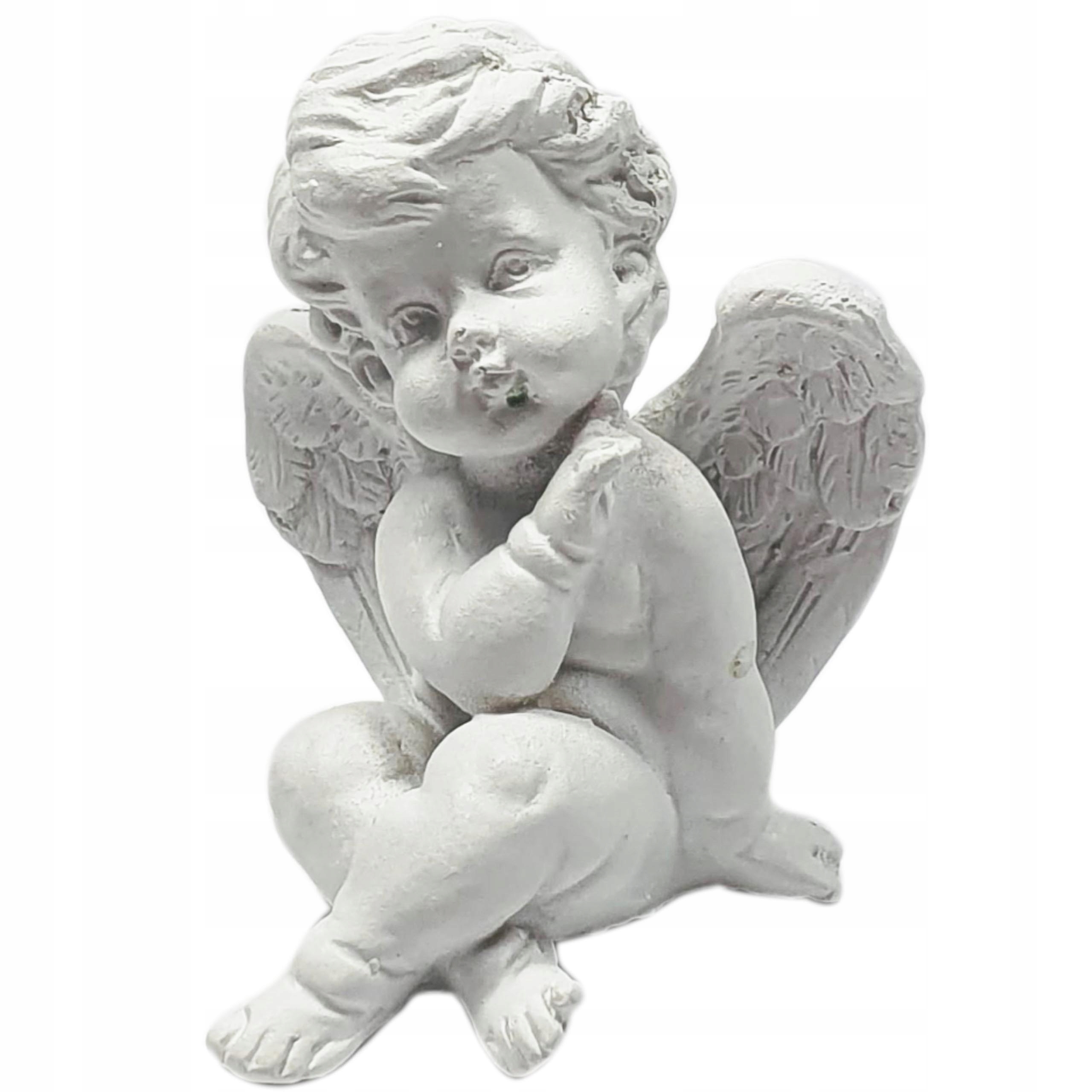 

Gipsowa Figurka Anioł Aniołek ozdoba mix 6,5 cm S