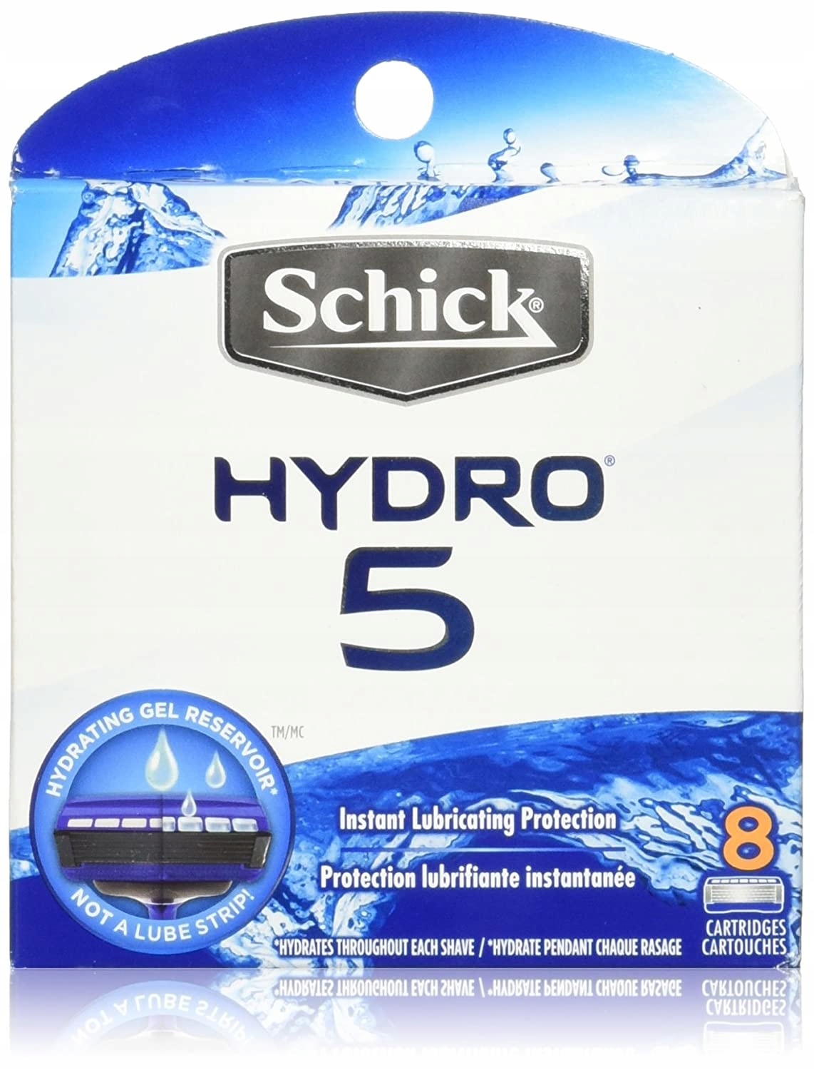 Schick (Wilkinson) Hydro 5 čepele náplně 8 ks Usa