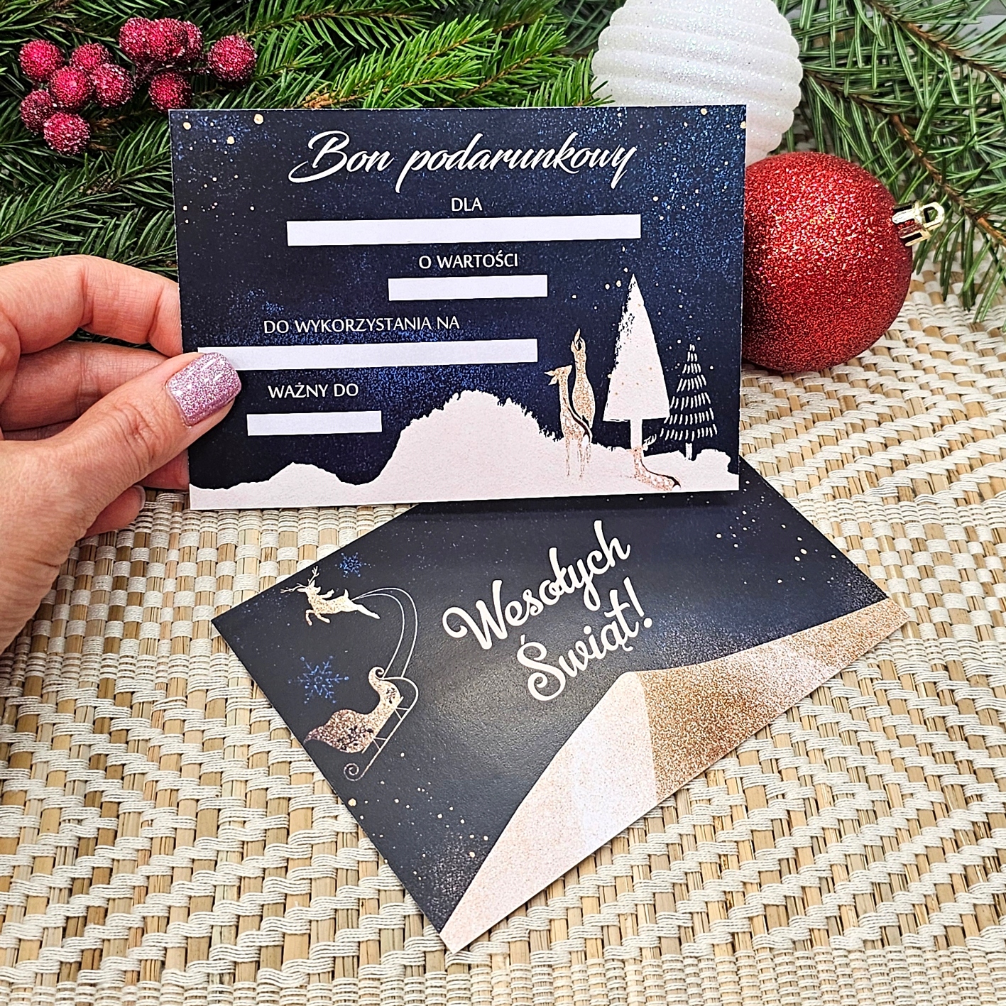 Dárkový poukaz na firemní vánoční dárek 50 kusů