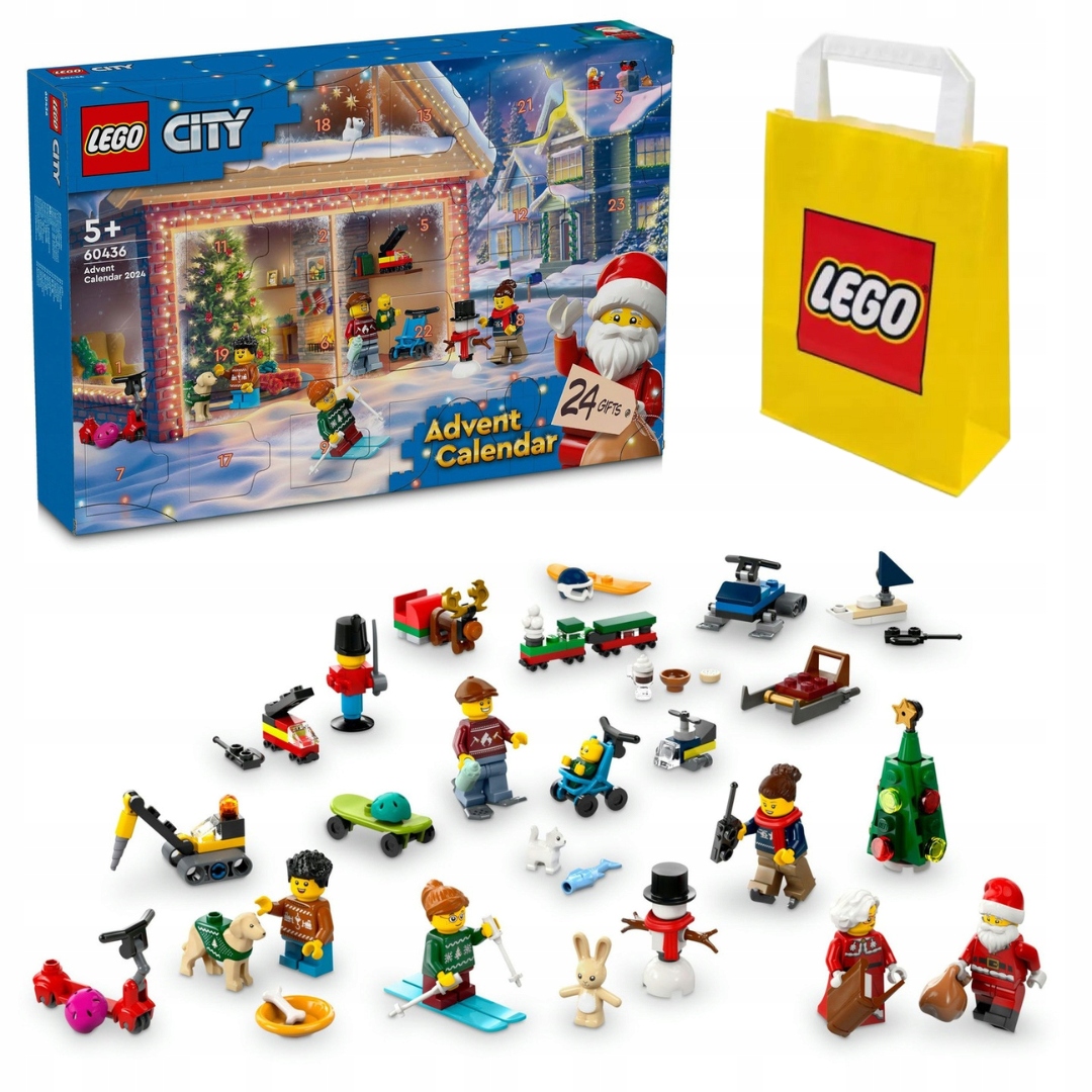 Lego City 60436 Adventní kalendář na rok 2024