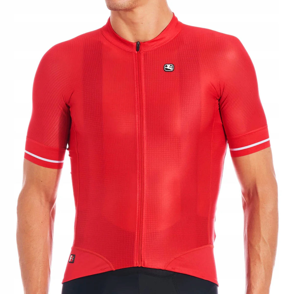 Koszulka Męska Kolarska Giordana Fr-c Pro Jersey Czerwona Rozmiar L