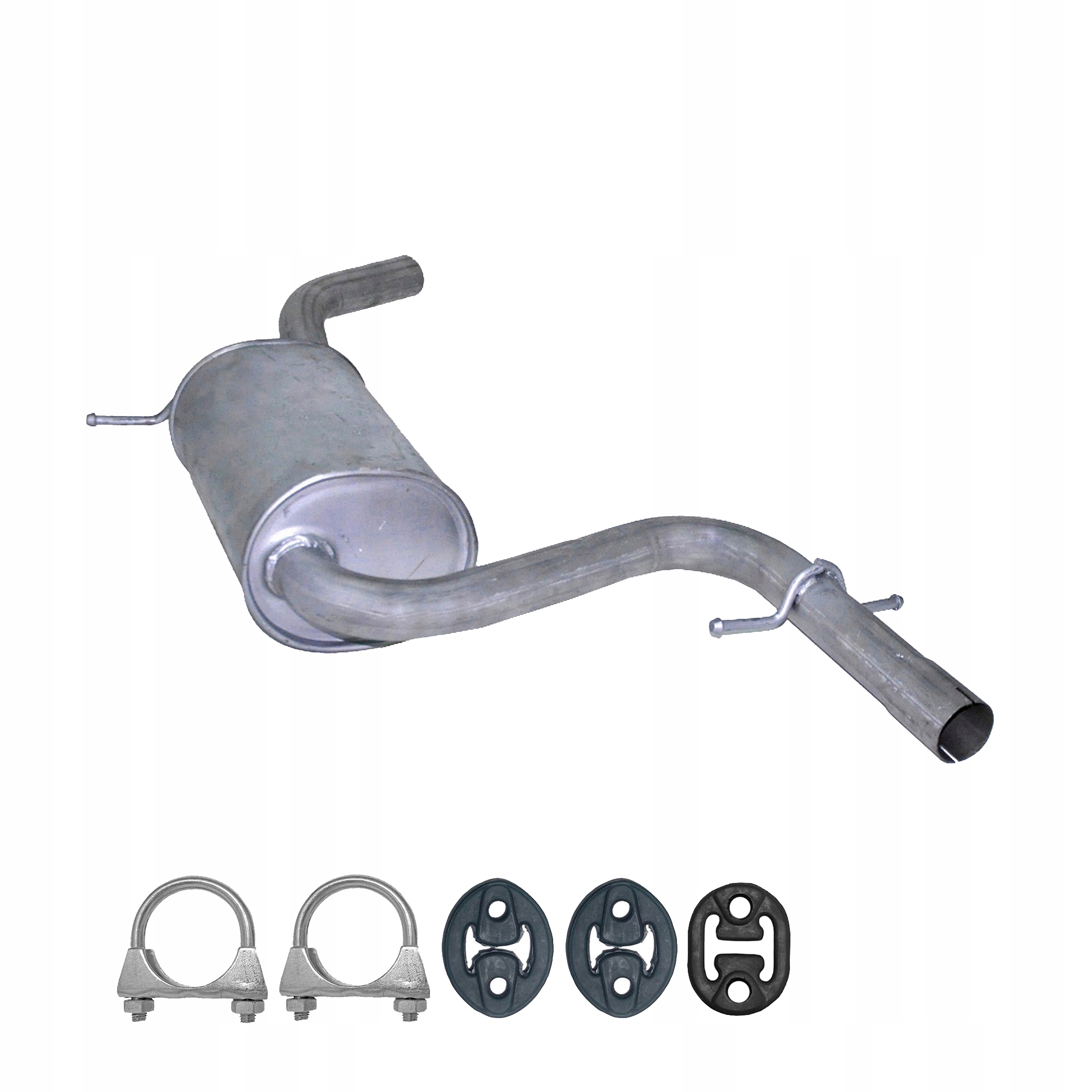 ZEST.06.278 - Средний глушитель Audi A3 / VW Golf PLUS 1.6 FSI 2003-