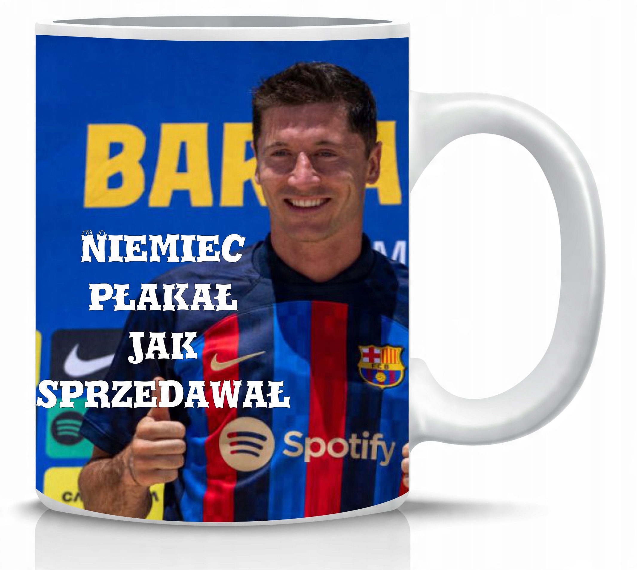 

Kubek Śmieszy Robert Lewandowski Niemiec