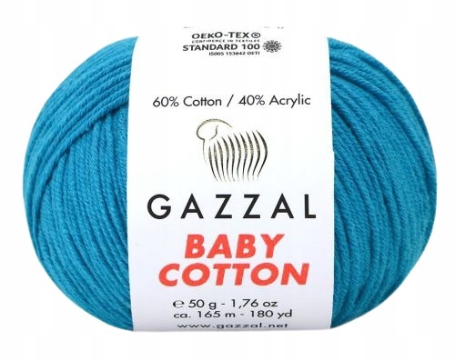 Gazzal Baby Cotton 3428 morski