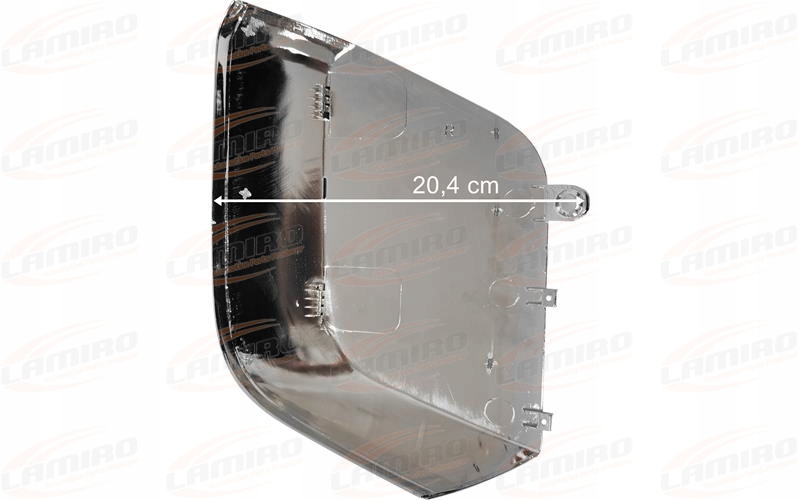 MERCEDES ACTROS MP4 POKRYWA LUSTRA LEWA CHROM Strona zabudowy lewa